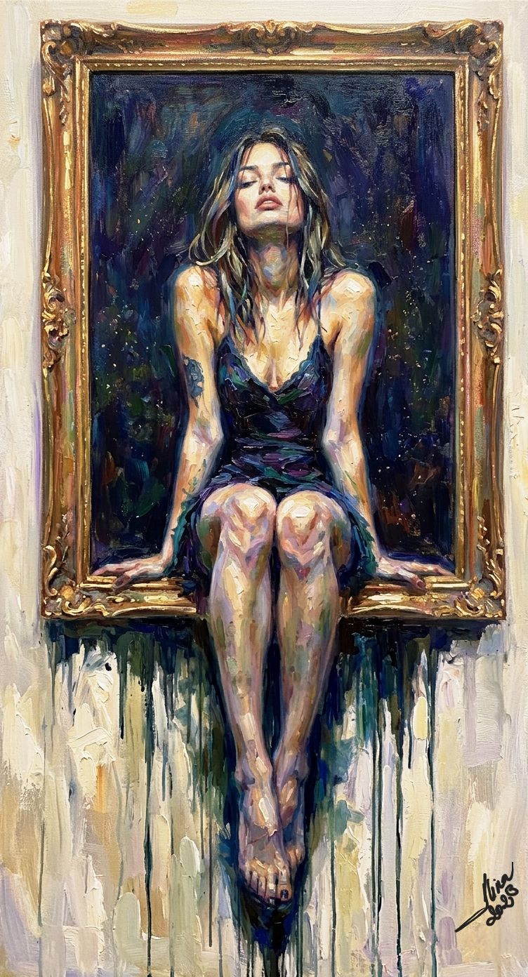 ArteDiAlina.com painting: Art is freedom